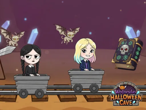 Wednesday Halloween Cave